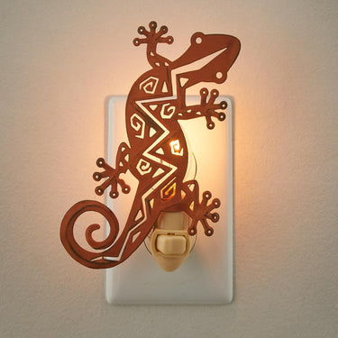 Gecko Night Light - Orange Park Designs - The Fox Decor